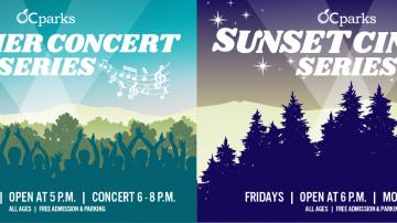 OC Parks Summer Concert Series and Sunset Cinema Series