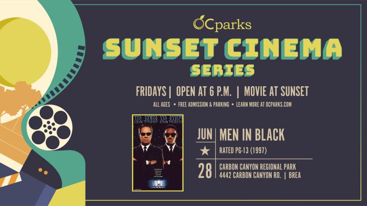 OC Parks Sunset Cinema movie Men in Black on June 28