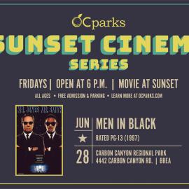 OC Parks Sunset Cinema movie Men in Black on June 28