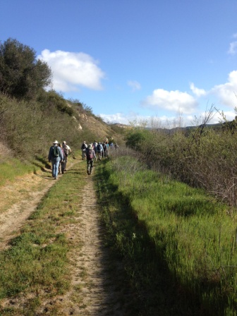 Introduction to Fitness Hiking along Agua Chinon to The Sinks