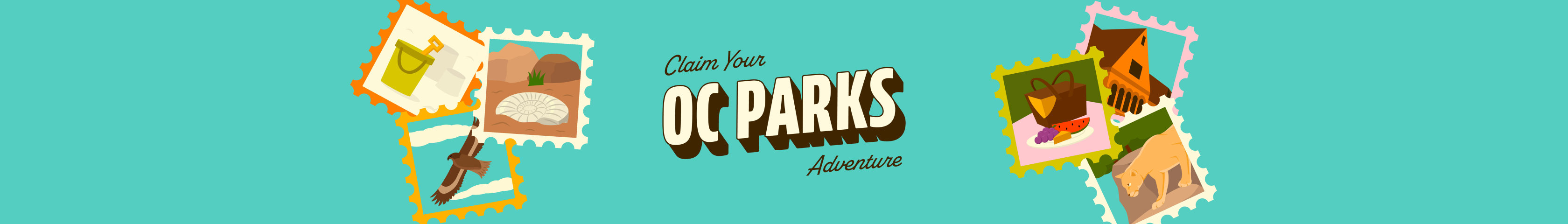 Claim Your OC Parks Adventure website header