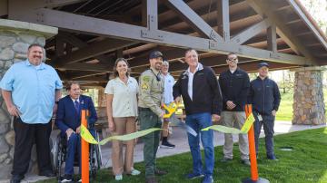 Falcon Flats Ribbon Cutting