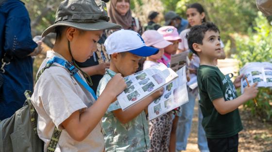 Jr. Ranger Program at Riley Wilderness Park.