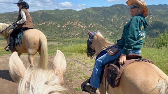 horse riding