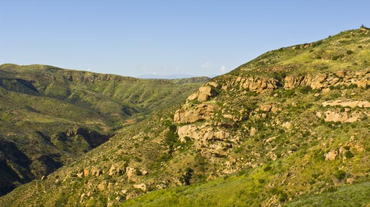 A view of Fremont Canyon