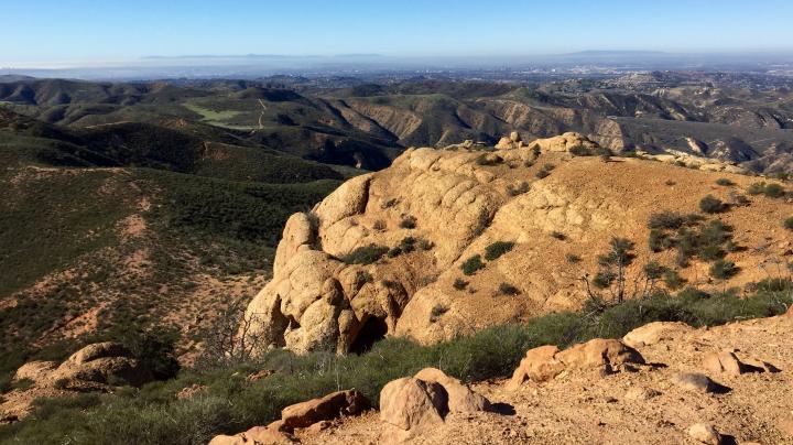 A view of mini moab in Fremont Canyon