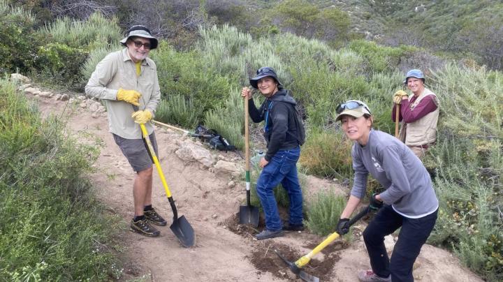 Trail Stewardship Event at Sunflower