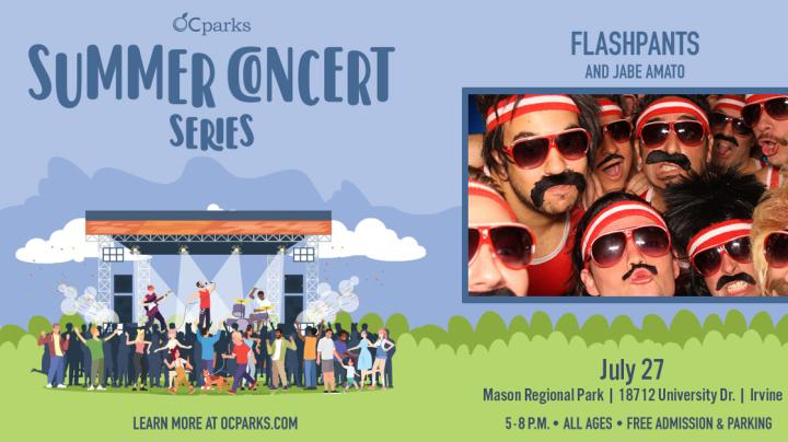Summer Concert Series_Flashpants_2023