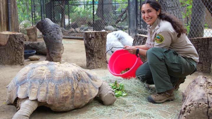 Zookeeper at OC Zoo