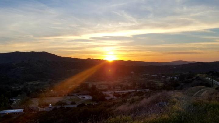 Limestone Canyon Sunset