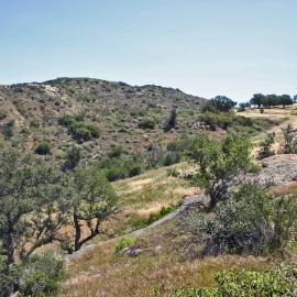 A view of Weir Canyon