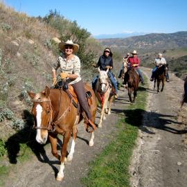 Equestrian Ride, Weir Canyon and the Overlook Trail