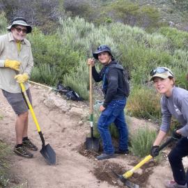 Trail Stewardship Event at Sunflower