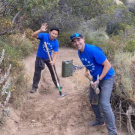 Trail Stewardship Event at Little sycamore