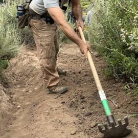 Trail work mariposa