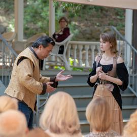 Shakespeare Performance at Modjeska Spring Open House