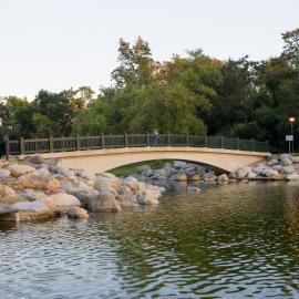 Bridge at Mason Regional Park in Irvine