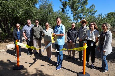 Habitat Adventure Trail Ribbon Cutting