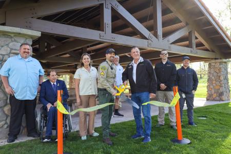 Falcon Flats Ribbon Cutting