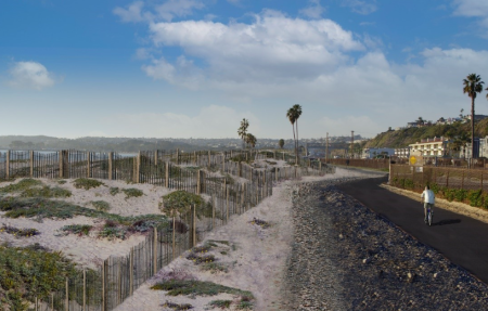 Capistrano-Doheny Nature-Based Shoreline Adaptation Project rendering 